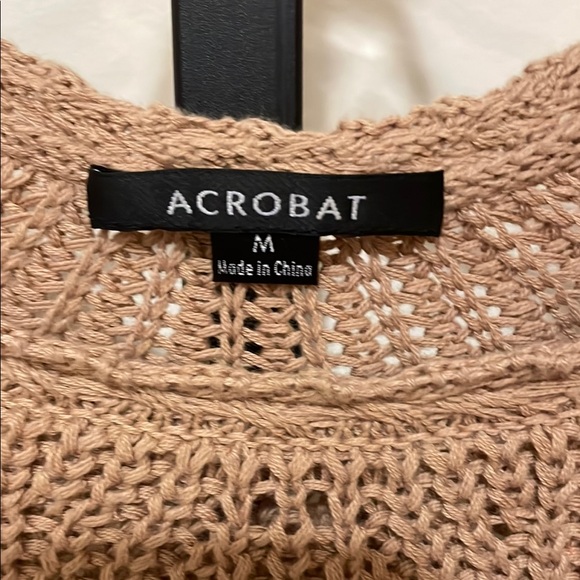 Acrobat Tan Cable Knit Sweater - Picture 4 of 5